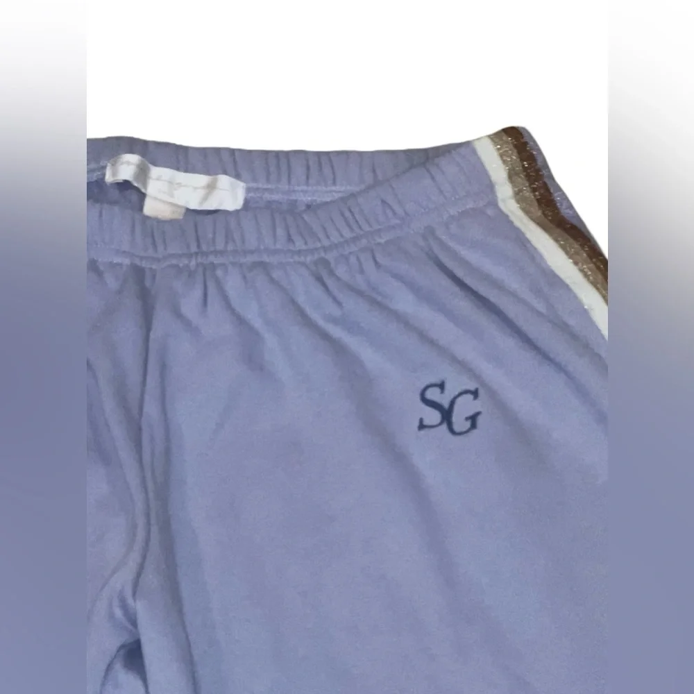 Spiritual Gangster Perfect Vintage Sweatpants, Purple w Multicolor Stripes Small - Picture 9 of 13